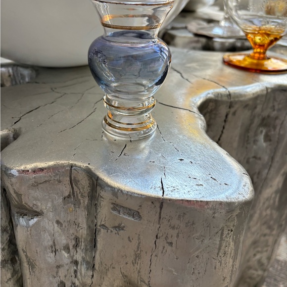 Vintage 4 inch decor Chachki for your mid-century modern home 24 karat gold - Picture 9 of 14